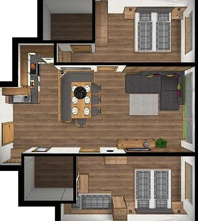 Schoenachhof Фермерський будинок Герлос